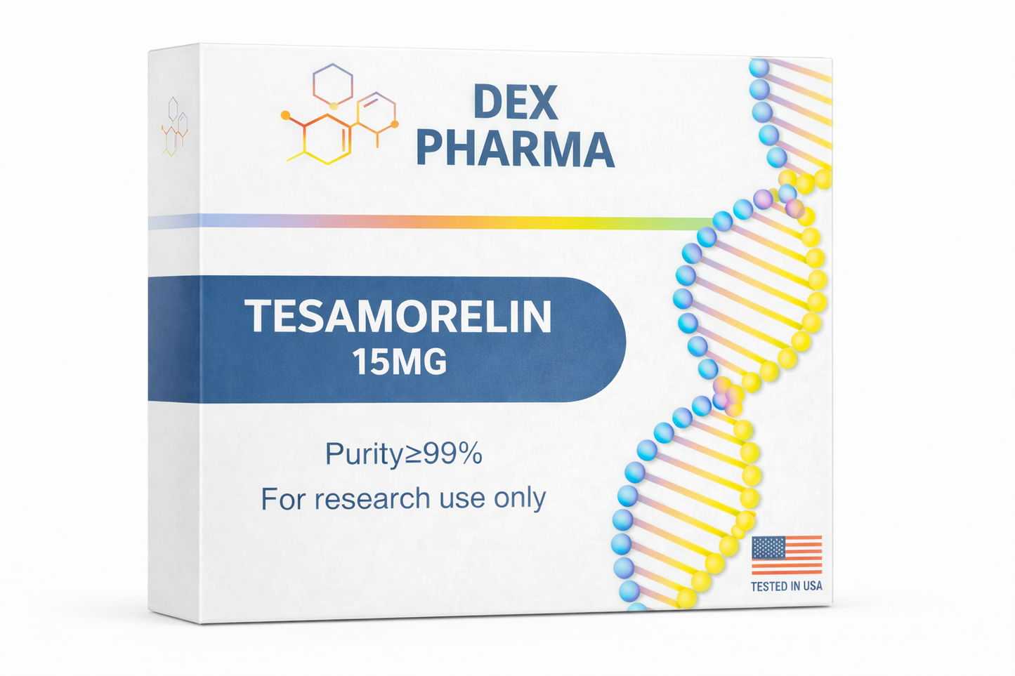 TESAMORELIN 15MG - FRASCO + DILUENTE