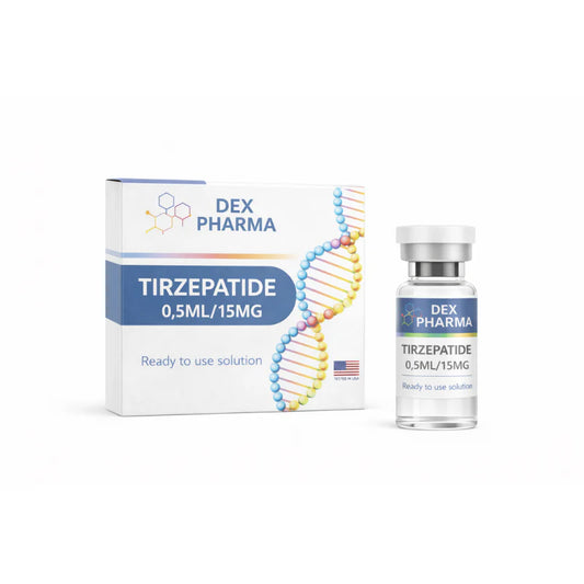 TIZERPATIDE 0,5ML/15MG - 4 FRASCOS