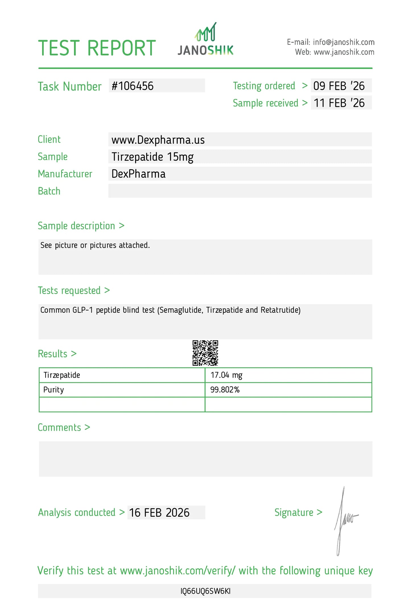 TIZERPATIDE MD 15MG - 1 FRASCOS