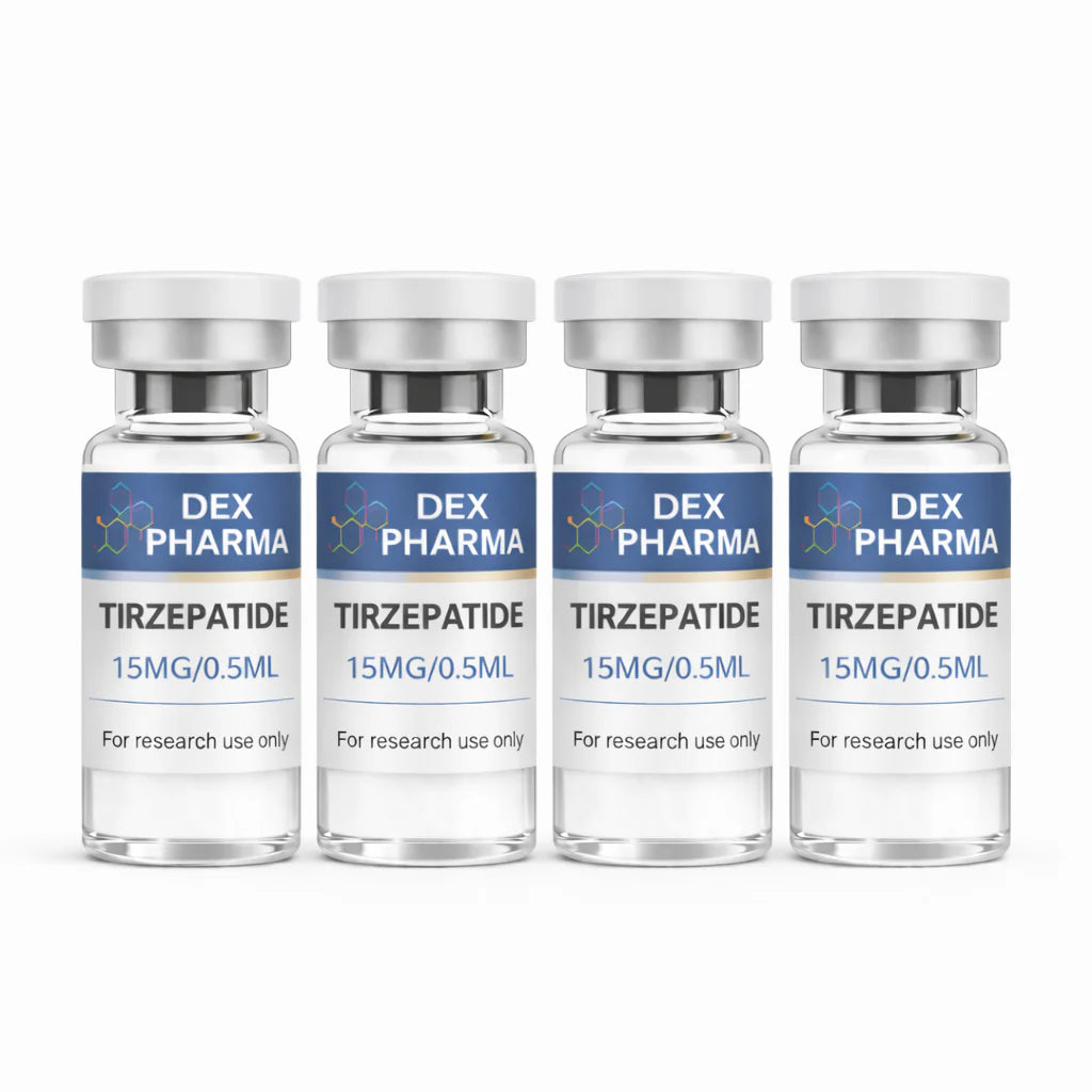 TIZERPATIDE 0,5ML/15MG - 4 FRASCOS