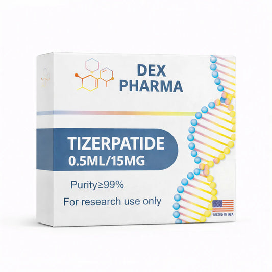 TIZERPATIDE 0,5ML/15MG - 4 FRASCOS
