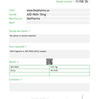 AOD-9604 10MG - FRASCO + DILUENTE